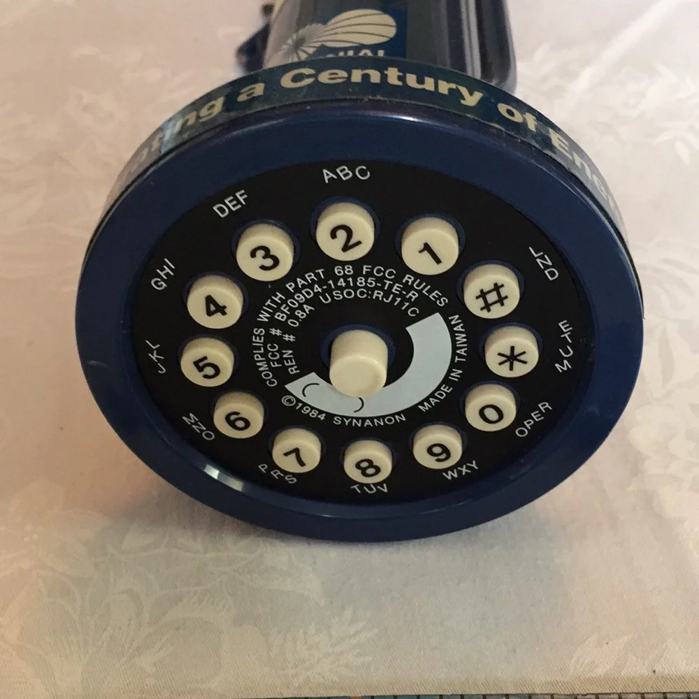 Blue Sunoco gas pump telephone - Picture 4 of 12